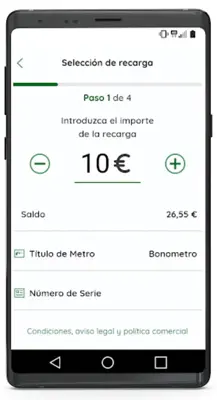 Metro de Sevilla android App screenshot 1