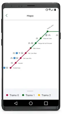 Metro de Sevilla android App screenshot 5