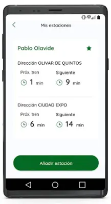 Metro de Sevilla android App screenshot 6