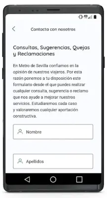 Metro de Sevilla android App screenshot 7